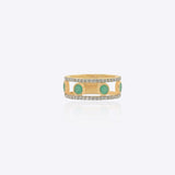 Emerald Path Ring