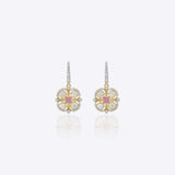 Fleur Square Earrings