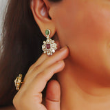 Navratna Noor Earrings