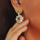 Navratna Noor Earrings