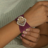 Iris Mesh Bracelet