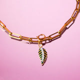 Tropical Leaf Charm