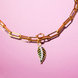 Tropical Leaf Charm
