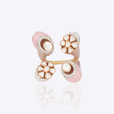 Blush Mirage Polki Ring