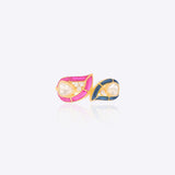 Twin Leaf ring