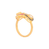 Twin Leaf ring