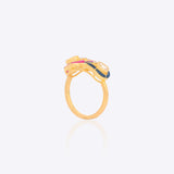 Twin Leaf ring