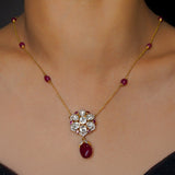 Golden Fleur Pendant