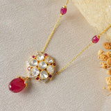 Golden Fleur Pendant