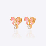 Eternal Grace Bow Earrings