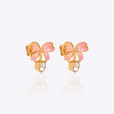 Eternal Grace Bow Earrings