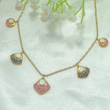 Pink Petals Necklace