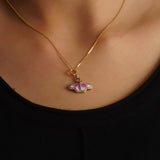 Violet Wings Charm