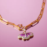 Violet Wings Charm