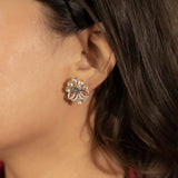 Azure Bloom Studs