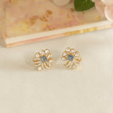 Azure Bloom Studs