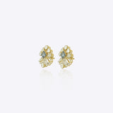 Azure Bloom Studs