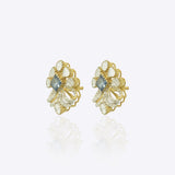 Azure Bloom Studs