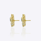 Azure Bloom Studs