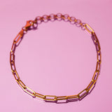 18KT Paper Clip Chain