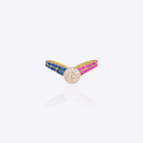 Polki Halo Ring