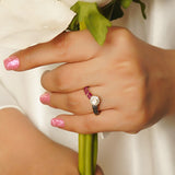 Polki Halo Ring