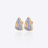 Ocean Prism Stud Earrings