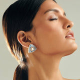 Ocean Prism Stud Earrings
