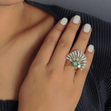 Floret Flare ring
