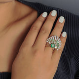 Floret Flare ring