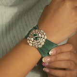 Sage Mesh Bracelet