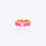Blush Glow Band Ring
