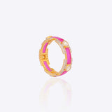 Blush Glow Band Ring