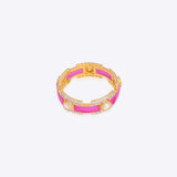 Blush Glow Band Ring