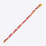 Sangria Spark Diamond Bracelet