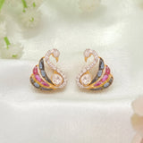 Serene Swan Earrings