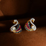 Serene Swan Earrings