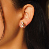 Serene Swan Earrings