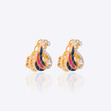 Serene Swan Earrings