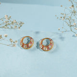 The Ruby Radiance Hoops