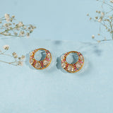 The Ruby Radiance Hoops