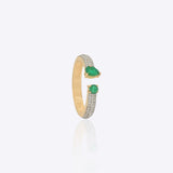 Evergreen Twins ring