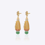Glided Minaret Earrings