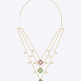 Tri clover bloom necklace