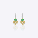 Jade Petal Earrings