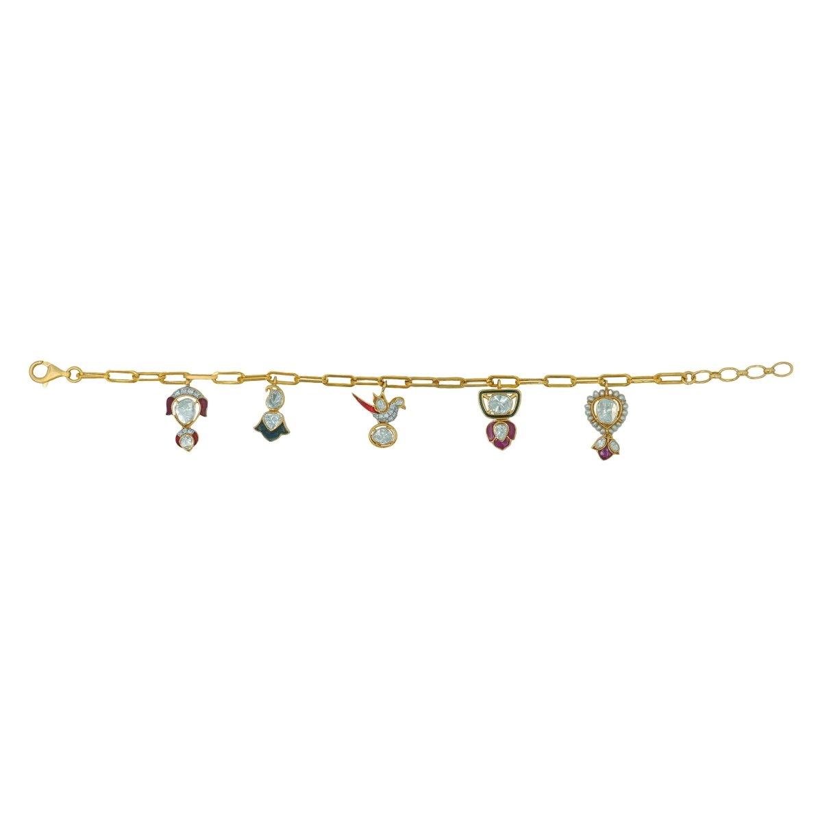 Whimsy in Bloom bracelet with floral-inspired design