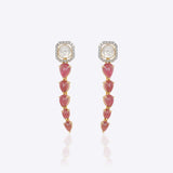 Rose Cascade Earrings