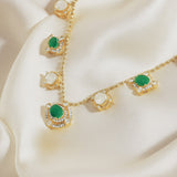 Drape Sequence Necklaces