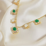 Drape Sequence Necklace