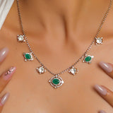 Drape Sequence Necklace